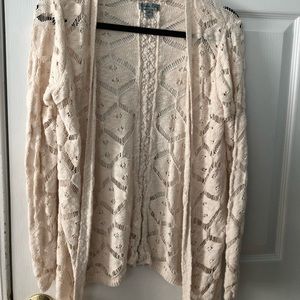 Women’s crochet sweater